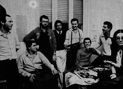 Gigi Tripiciano negli studi radiofonici